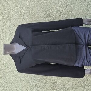 Jones New York Country Petites Ladies Black (3) Button Jacket (Hidden Placket)